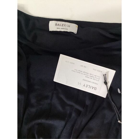 New. Bailey 44 black twist dress. Small. Retails $178 - Picture 7 of 8